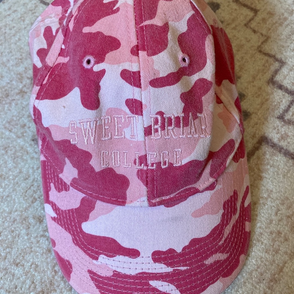 Pink Camo Sweet Briar College Cap